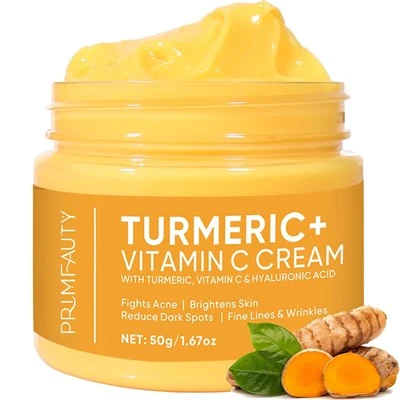 Ciberžolės vitamino C kremas